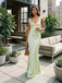 Sage Green Satin Corset Maxi Dress – Floral Applique Formal Gown