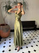 Satin Halter Cross Back Open-Back Maxi Dress - V-Neck Formal Gown for Weddings & Prom