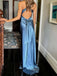 Satin Halter Cross Back Open-Back Maxi Dress - V-Neck Formal Gown for Weddings & Prom