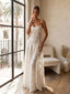 White 3D Butterfly Appliqué Maxi Dress – Ethereal Romantic Slip Gown for Bridal Shower, Garden Party & Summer Events