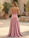 back zipper velvet satin hybrid gown rear view