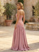 Dusty Rose Velvet & Satin Asymmetric Gown – Strapless Drop Waist Maxi Dress for Weddings & Formal Evenings