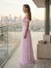 romantic lace evening gown soft blush tone full length